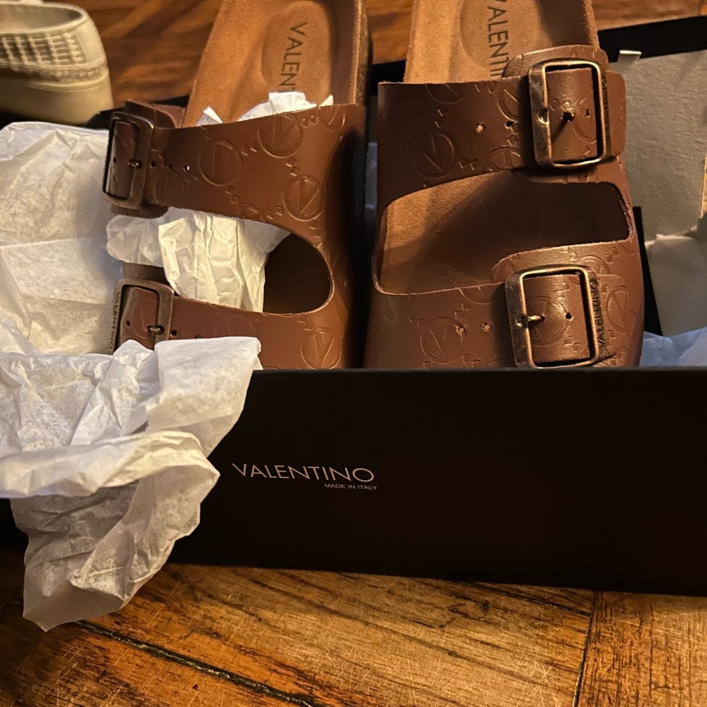 Valentino Birko Logo Sz7 Mens